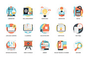 175 Flat Education Icons, a Duotone Icon by Prosymbols (Thumbnail 10 of 10)