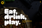 Drage, a Sans Serif Font by Muhammad Hastian (Thumbnail 4 of 8)