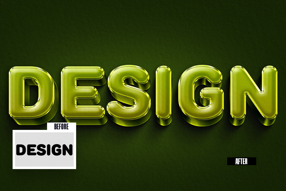 Polly 3D Text Effect, a Layer Style Add-On by iDoodle Studio (Photo 5 of 5)