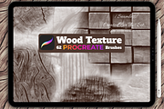 Wood texture  for PROCREATE, a Brush Add-On by Graphics Resources (Thumbnail 1 of 8)