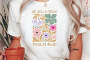 Be Still and Know Christian Floral, a Seasonal Illustration by DreamPrint404 (Thumbnail 5 of 6)
