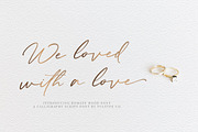 SALE ! Romate Hood Script + Swash, a Script Font by Vultype Co. (Thumbnail 7 of 14)