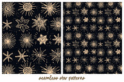 8 Seamless Star Patterns, a Pattern Graphic by DesignRocket (Thumbnail 4 of 9)