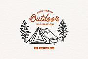 Hand-drawn Outdoor Illustrations, an Object Illustration by cd-design.co (Thumbnail 4 of 8)