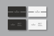 Black & White Business Card, a Business Card Template by Helal Shop (Thumbnail 5 of 6)