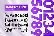 Rageny - Unique Modern Sans Font, a Sans Serif Font by TokoPress (Thumbnail 10 of 14)