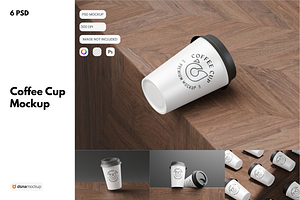 Coffe Cup Mockup v1, a Cups & Container Mockup by DSNA Mockup