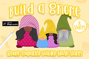 Gnome Creator brushes for Procreate, a Brush Add-On by Brushed Rose (Thumbnail 1 of 5)