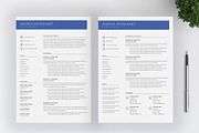 Clean Resume Template / 4 pages, a Resume Template by SalientResume (Thumbnail 3 of 5)
