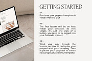Dubsado Proposal Template | Sophia, a Websites & App Template by Sarah Worboyes Designs (Thumbnail 5 of 6)