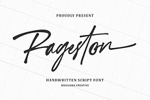 Rageston Authentic Handwritten Font
