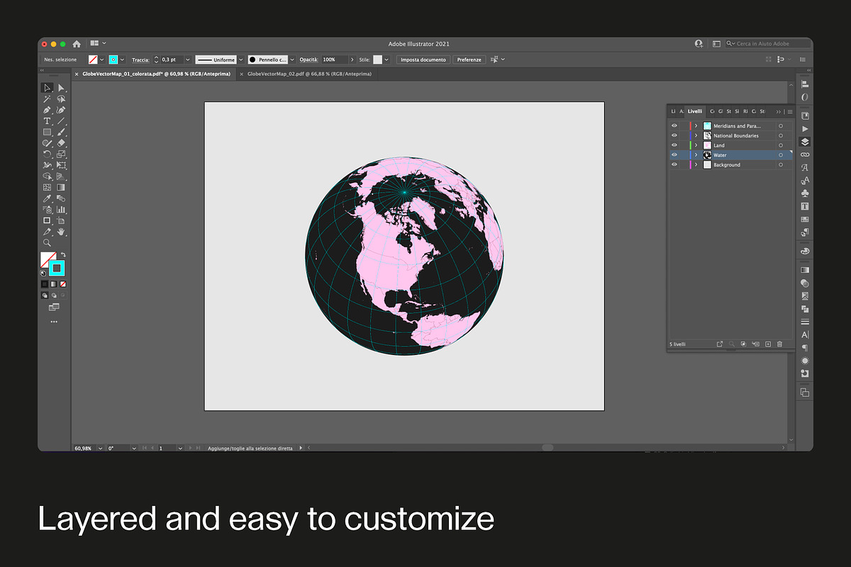 North America – Globe Vector Map, a Graphic by Fucina™ (Photo 3 of 3)