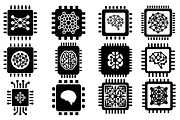 AI & Machine Learning Chip, a Technology Illustration by abu67222 (Thumbnail 1 of 13)