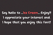 Ice Cream Handwritten Font, a Handwritten Font by Ruddean2109 (Thumbnail 9 of 10)