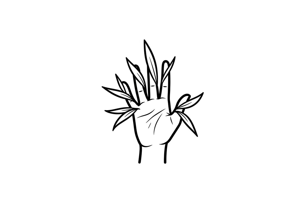 Hand Plant Growth Bundle, an Illustration by yasushie (Photo 3 of 31)