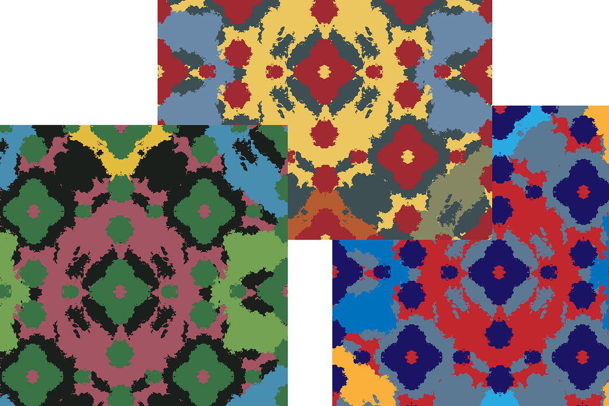 Vintage Abstract Folk Rug, a Pattern Graphic by NayaChu (Photo 1 of 12)
