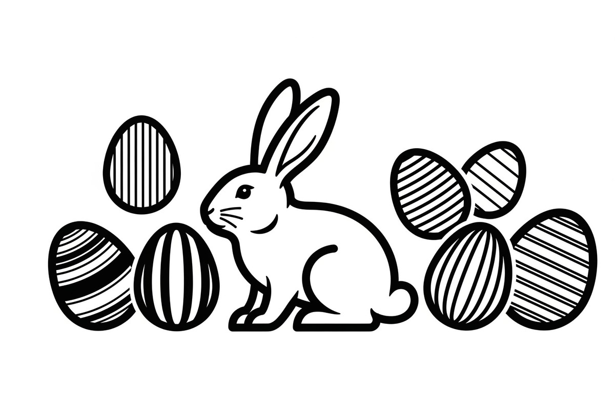 Happy Easter Bunny Vector Bundle, an Illustration by jahid234 (Photo 48 of 51)