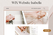 WIX Website Template Isabella, a Wix Template by Brand & Palms (Thumbnail 3 of 6)