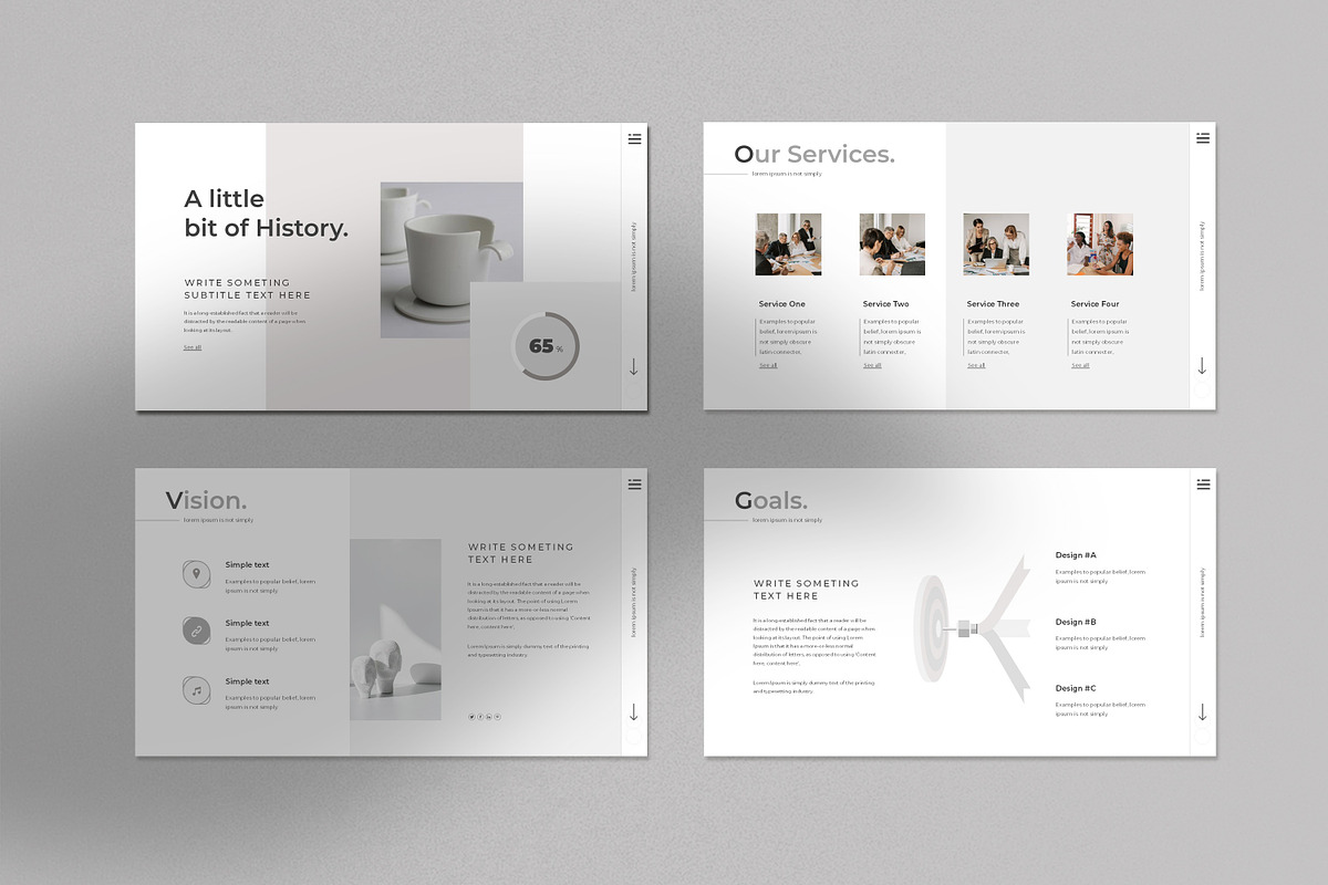 Minimal Presentation Template, a Presentation Template by Studio Temply (Photo 9 of 28)
