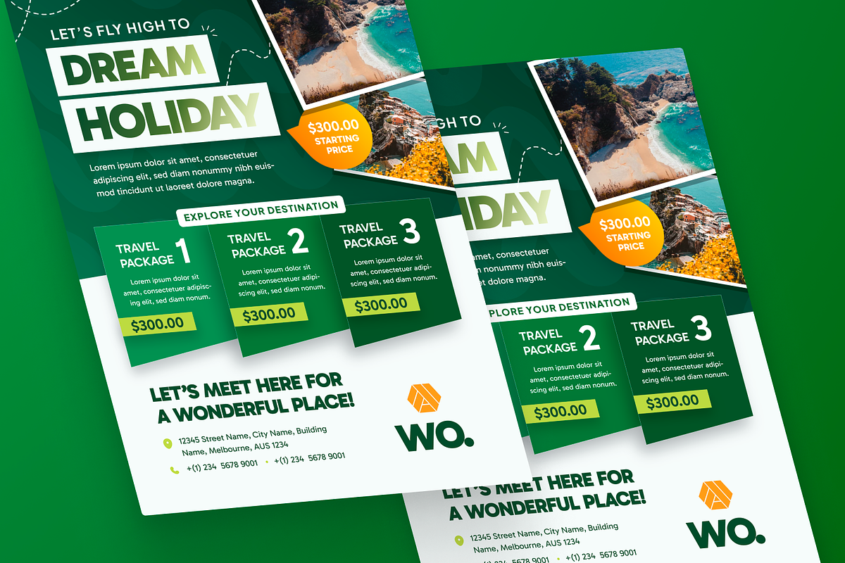 Adventure Awaits Travel Flyer, a Flyer Template by MMPixelCraft (Photo 5 of 6)