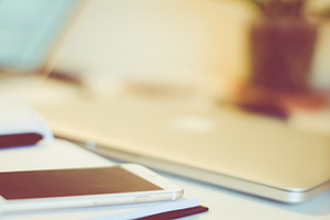 Working stock photo containing freelancer and desk
