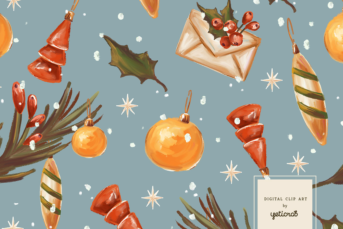 Christmas Squirrels & Winter Scenes, an Animal Illustration by Yeticrab (Photo 6 of 12)