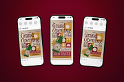 Restaurant Grand Opening Flyer Set, a Flyer Template by The Good Store (Thumbnail 2 of 2)