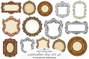 Empty Vintage Labels clipart, an Illustration by GatewayDesign (Thumbnail 1 of 6)