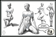 Procreate, The female body, a Brush Add-On by Studio.Valhalla (Thumbnail 4 of 5)