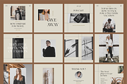 Paris - 35 Instagram Feed Posts, a Social Media Template by TheFisherCreative (Thumbnail 4 of 12)