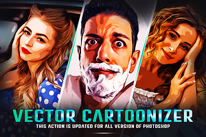 30%SALE! Vector Cartoonizer OilPaint