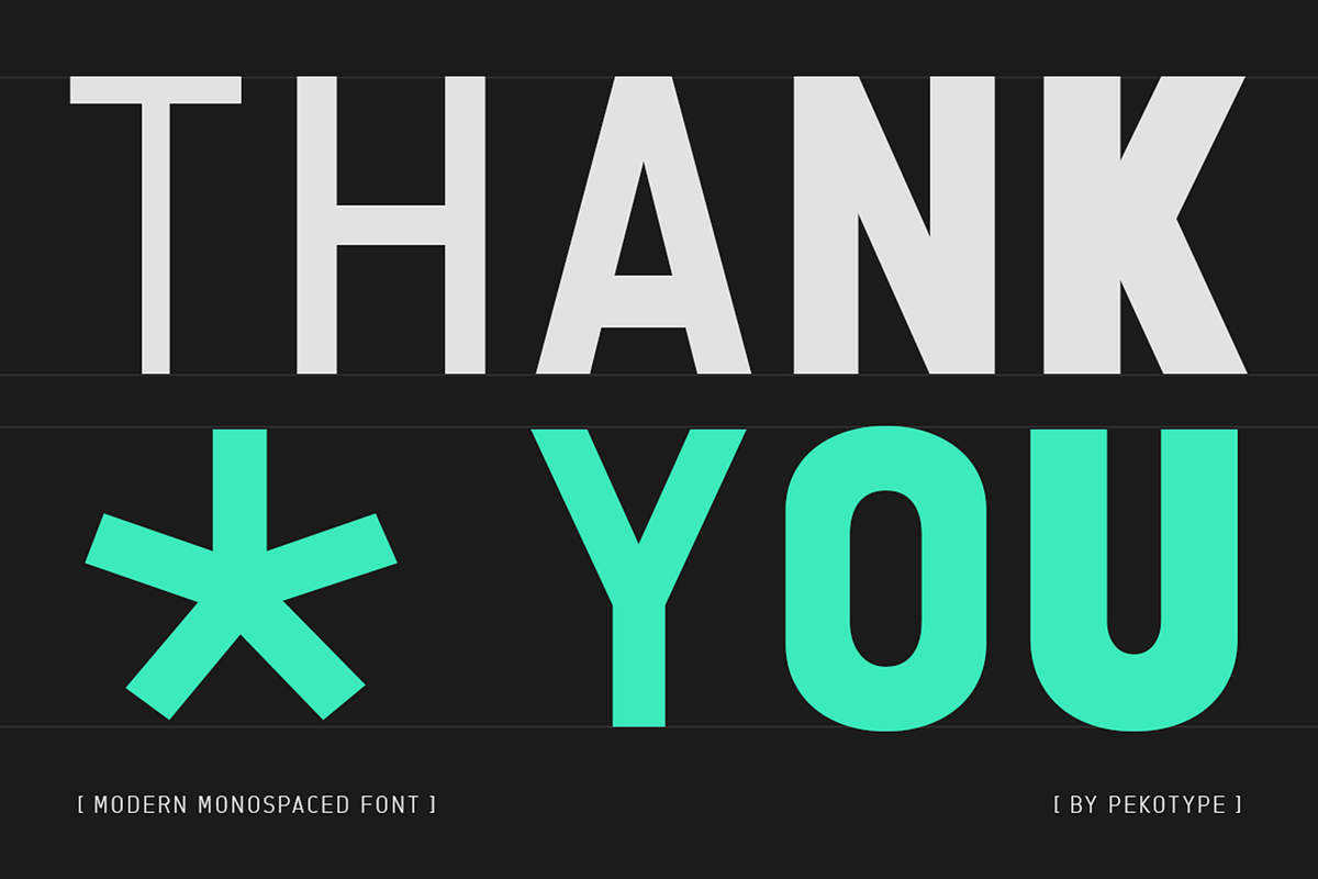 Sawith Mono - Monospaced Font Family, a Sans Serif Font by Pekotype (Photo 15 of 15)