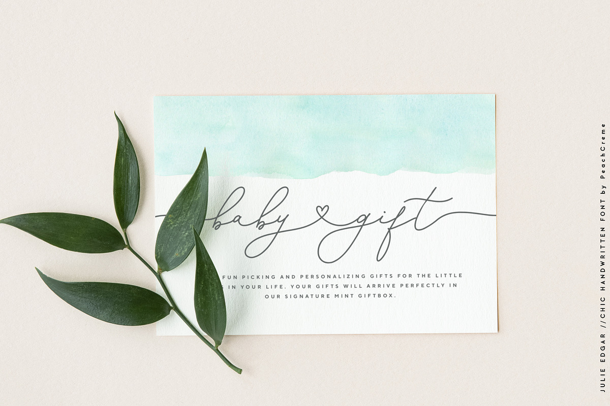 Julie Edgar Font | FontCypress