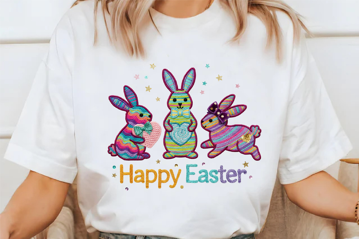 Faux Yarn Easter Png Happy Easter Bu, an Animal Illustration by designcity5 (Photo 7 of 9)