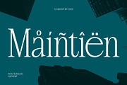 CS Qeisya – Contemporary Font, a Serif Font by Craft Supply Co. (Thumbnail 6 of 8)
