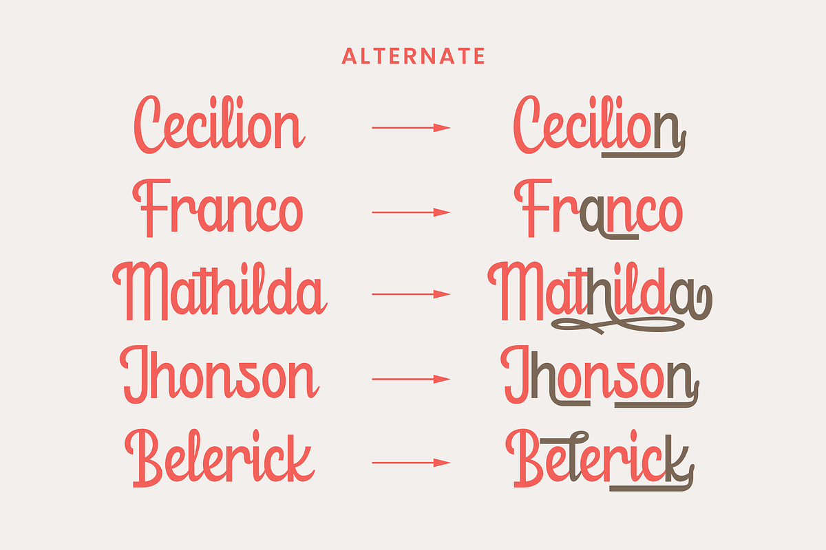 Bretanis - Lovely Script, a Handwritten Font by ahweproject (Photo 5 of 5)