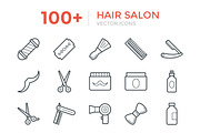 100+ Hair Salon Vector Icons, an Outline Icon by Vectors Market (Thumbnail 1 of 3)