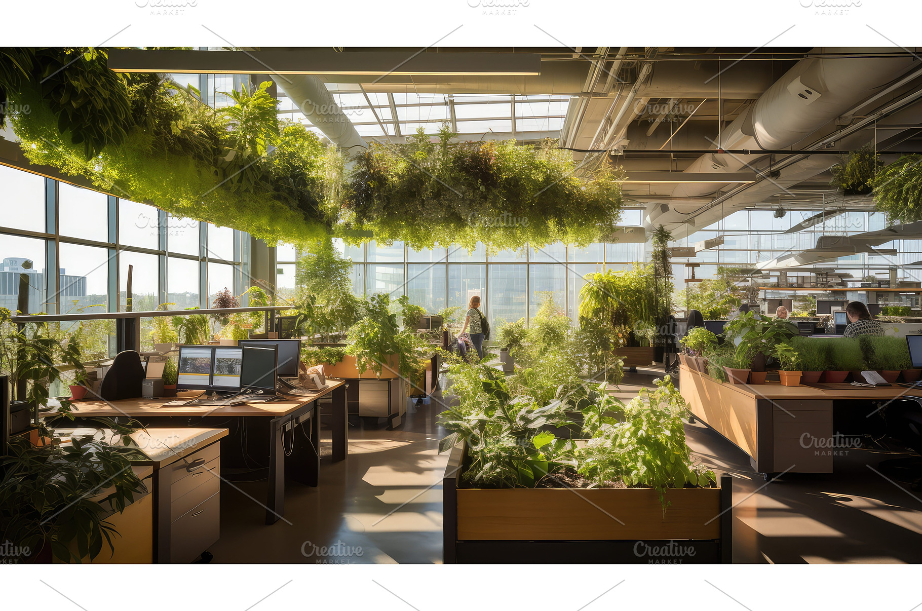 friendly creative office ai, a Nature Photo by pikepicture