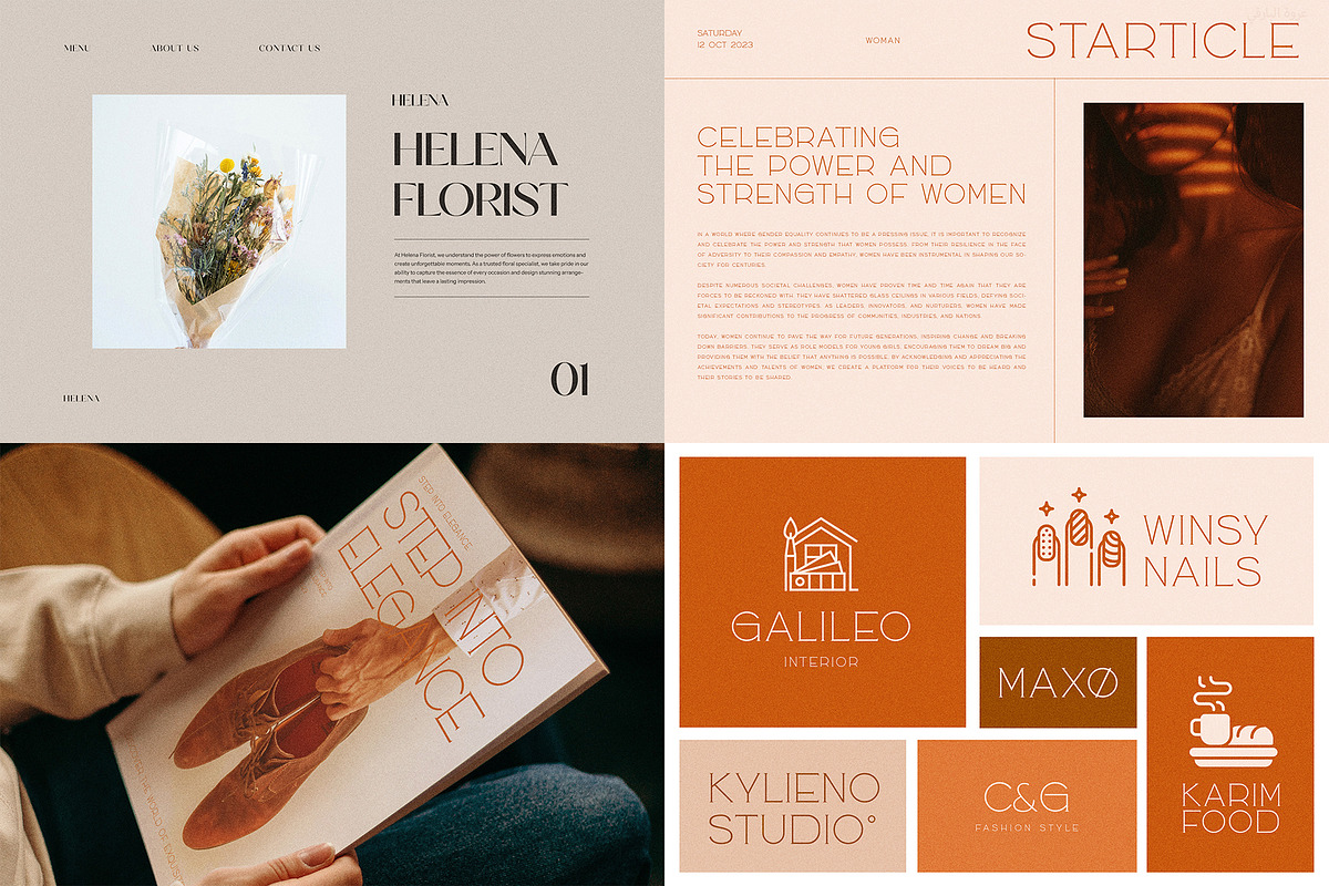 Minimalist Serif Font Bundle, a Serif Font by Perfectype (Photo 13 of 21)