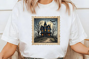 Halloween Postage Stamp Sublimation, an Illustration by Libby Wishes (Thumbnail 6 of 6)
