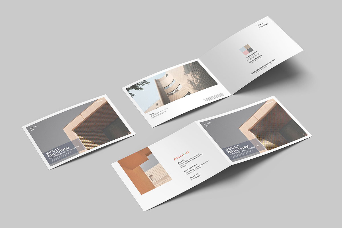 A5 Bifold Brochure Mockup Kit