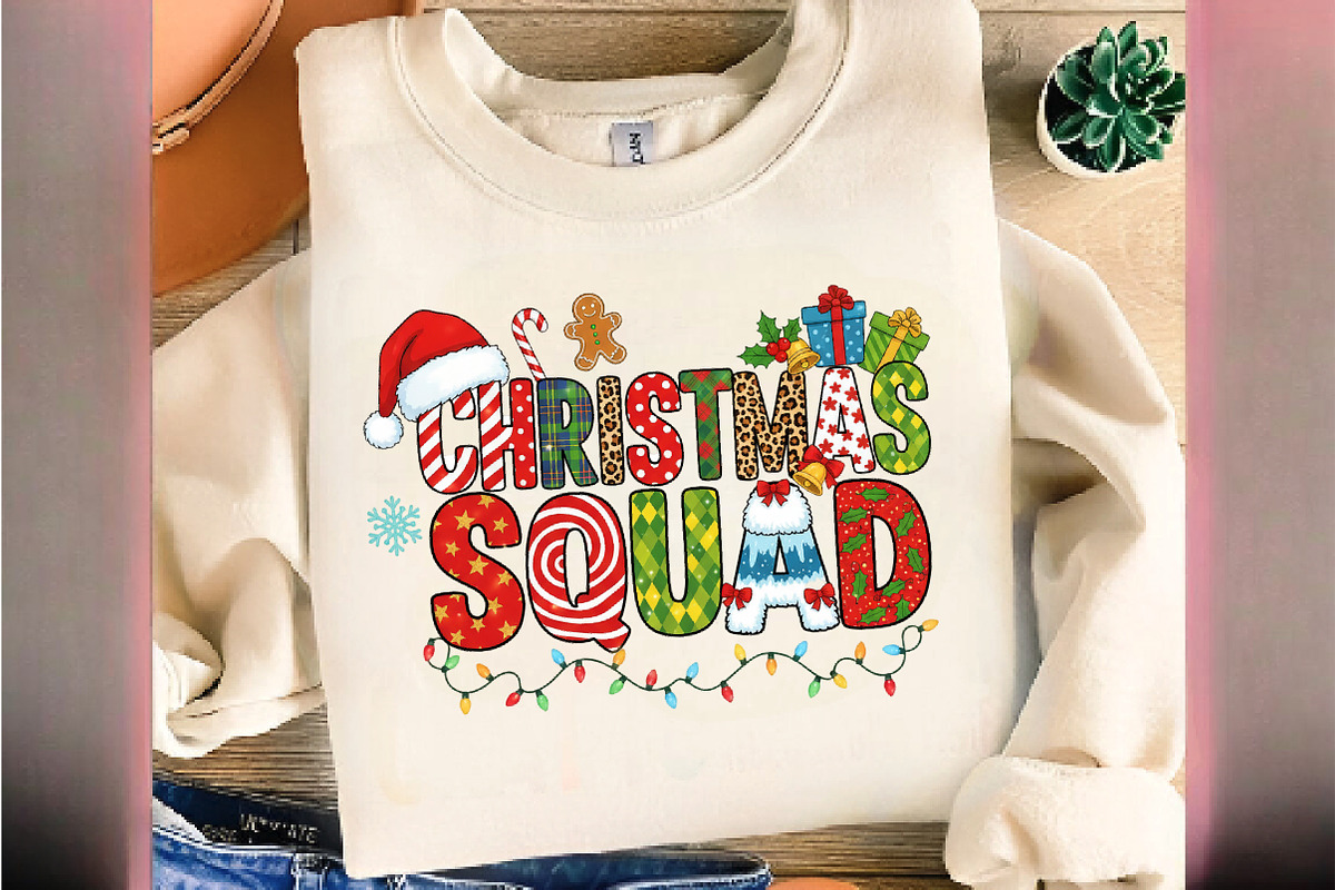 Christmas Squad PNG, an Illustration by DreamArtGraphic (Photo 3 of 5)