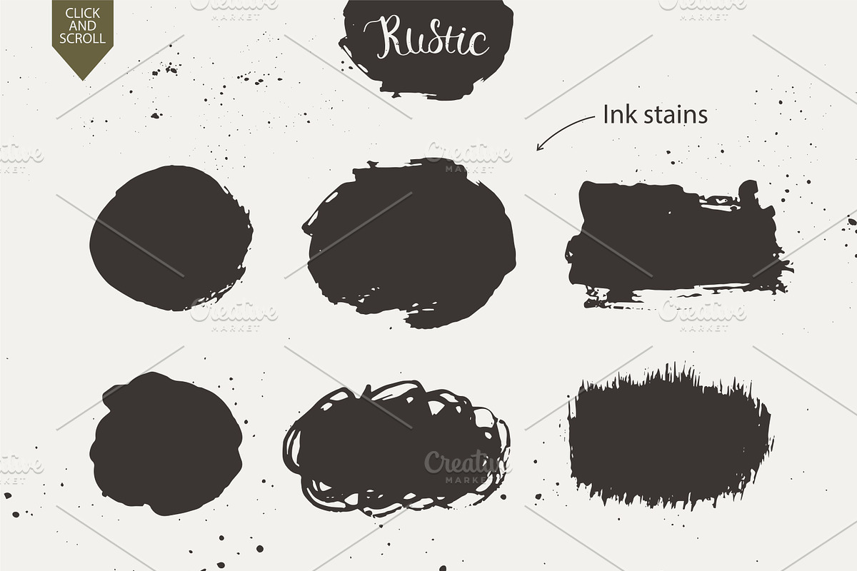 RUSTIC wedding collection, a Texture Illustration by OlgaAlekseenko (Photo 5 of 6)