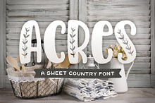 Acres Font