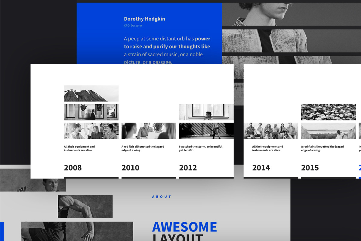 TESLA powerpoint template, a Presentation Template by ShapeSlide