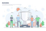 Modern Business concept for websites, a Person Illustration by Creative Graphics (Thumbnail 9 of 12)