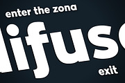 Zona Black, a Sans Serif Font by Kostas Bartsokas (Thumbnail 3 of 5)