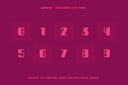 Spacho Font Family (44 Fonts), a Font by alpercakici (Thumbnail 15 of 18)