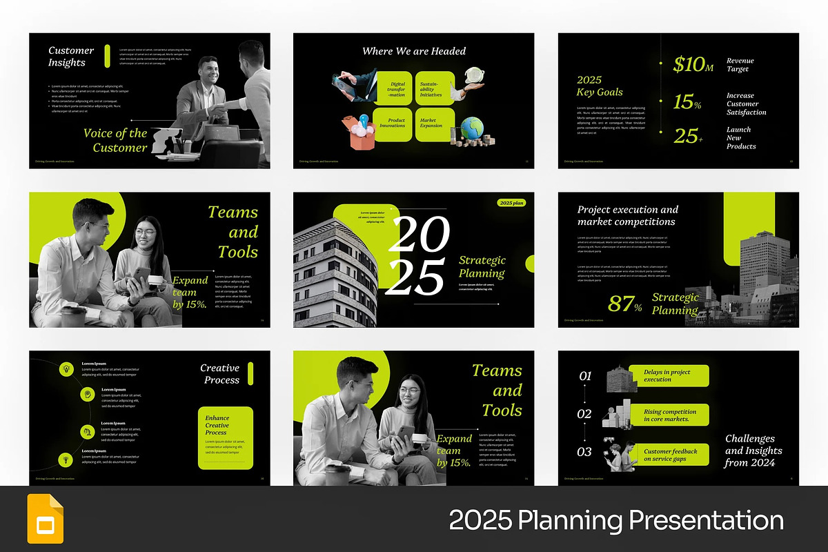 2025 Agenda Planning GSlides, PPoint