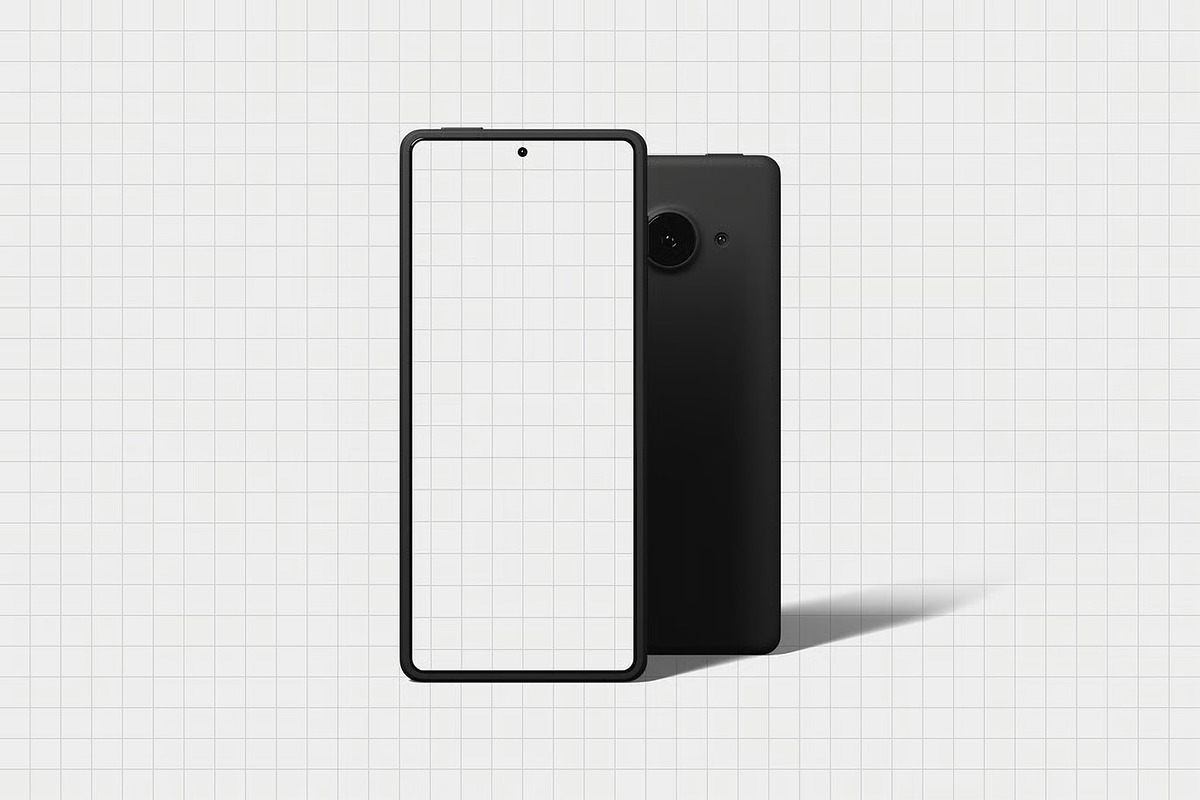 Dark Smartphone Mockup, a Device Mockup by zpackcreative (Photo 2 of 4)